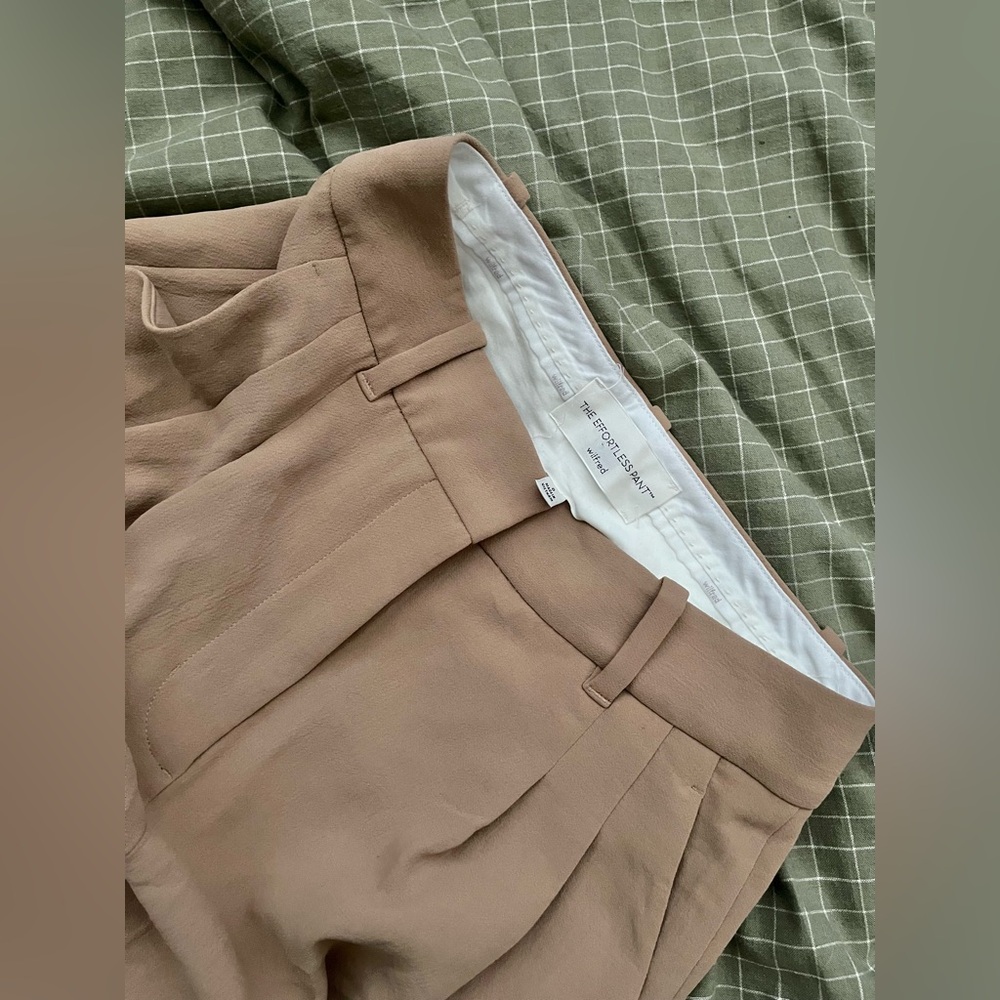 Wilfred Effortless cropped pant tan Saville 0 - Picture 3 of 3